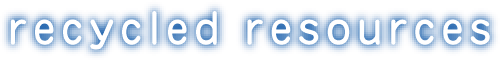 recycled resources